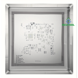 Plantillas SMT cortadas con láser